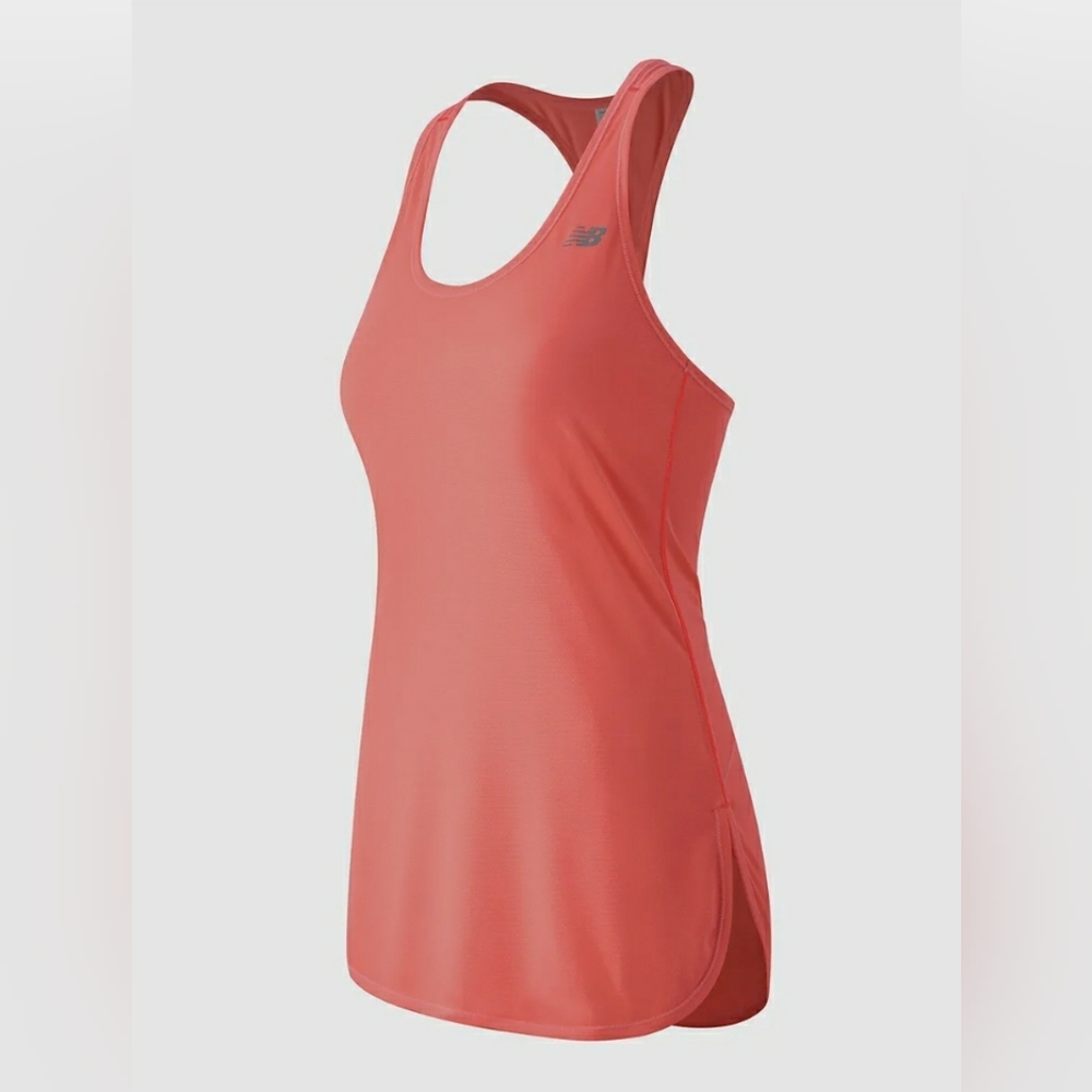 New Balance Women's Accelerate Tunic, NB Dry Fabric, Cosmic Coral 🪸